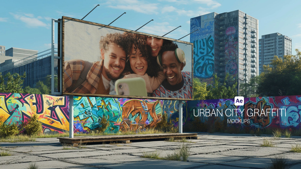 Photo of Urban City Graffiti Walls Mockups – Realistic Street Art Presentation Template – Videohive 52377467