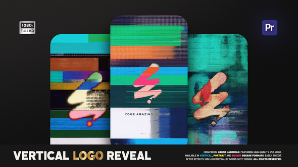 Photo of Vertical Grunge Logo Reveal – Videohive 62492729