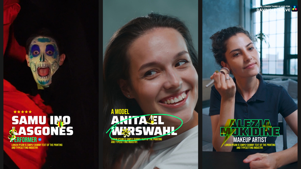 Photo of Vertical Lower Thirds Glass – Videohive 62414921