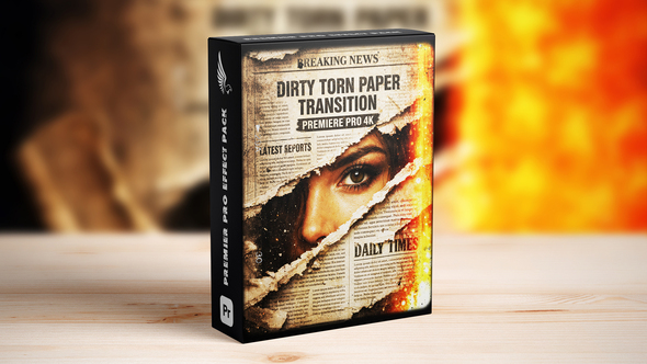 Photo of Vintage Dirty Torn Paper Transitions for Premiere Pro 4K – Videohive 62423518