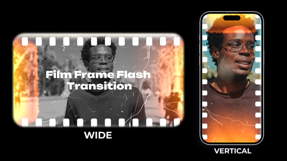 Photo of Vintage Film Frame Flash Transitions 4K Vertical Version DaVinci Resolve – Videohive 62351478