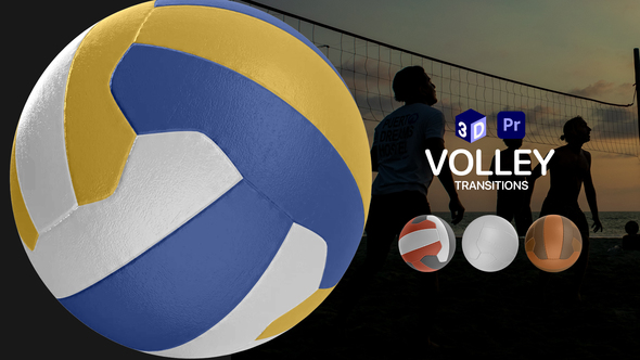 Photo of Volleyball Transitions for Premiere Pro | 3D Sports Transition Pack – Videohive 46838770