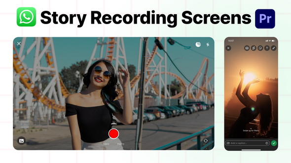 Photo of WhatsApp Camera UI Story Recording – Videohive 62359137