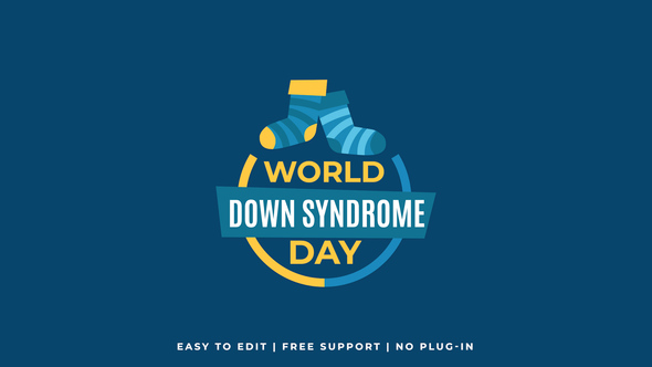 Photo of World Down Syndrome Titles – Videohive 62223787
