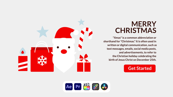Photo of Xmas Design Concept – Festive Holiday Presentation Animation Template – Videohive 50691793