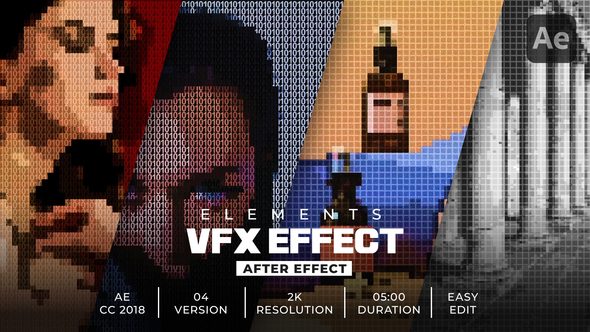 Photo of 8-Bit Number & Grid Effects – Videohive 62466480