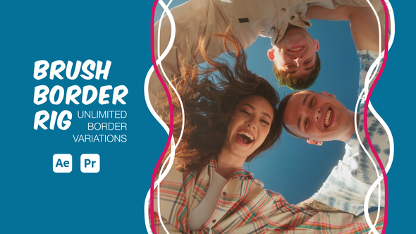 Photo of Animated Brush Border Rig for After Effect Premiere Pro – Videohive 62543157
