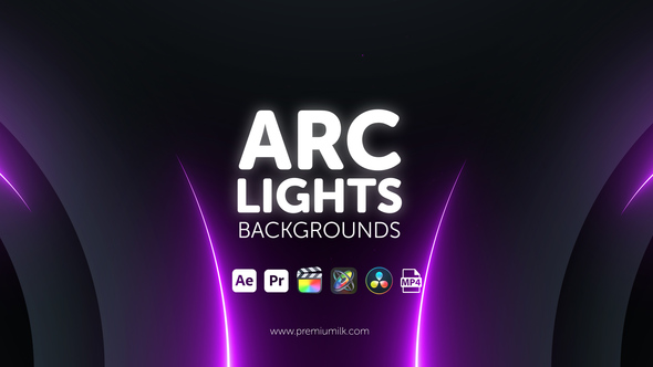 Photo of Arc Lights Backgrounds – Curved Light Streak Motion Animation Pack – Videohive 46253292