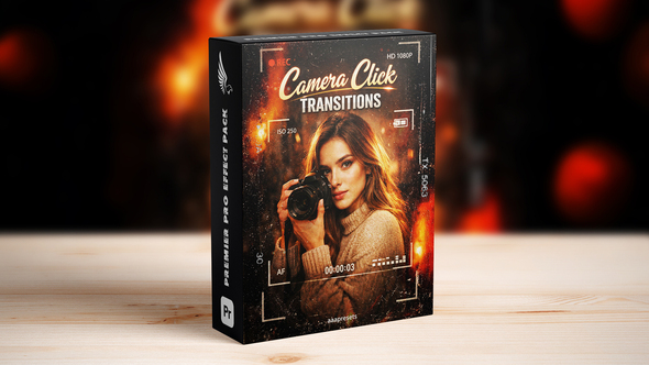 Photo of Camera Click and Flash Transition Pack for Premiere Pro FHD – Videohive 62524953