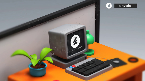 Photo of Cartoon Office Logo – Videohive 62465388