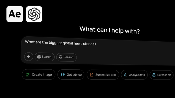 Photo of ChatGPT AI Interface Animation – Videohive 62586779