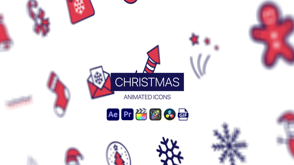 Photo of Christmas Animated Icons – Holiday Christmas Motion Icons Animation Pack – Videohive 44950918