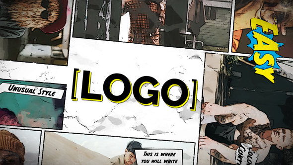 Photo of Comic Intro – Videohive 62560050