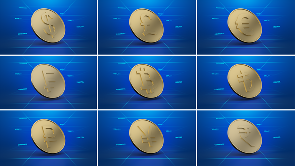 Photo of Currency Symbols Opener – Videohive 62369116