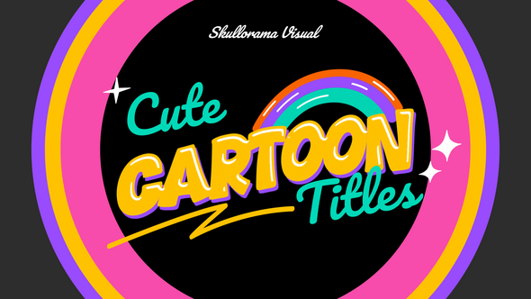 Photo of Cute Cartoon Titles – Videohive 62525491