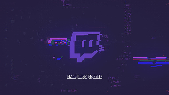 Photo of Data Glitch Logo – Videohive 22177857