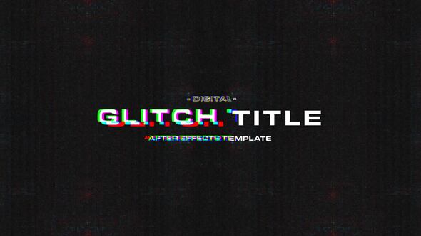 Photo of Digital Glitch Title – Videohive 62442069