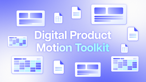Photo of Digital Product Motion Toolkit – Videohive 62561599