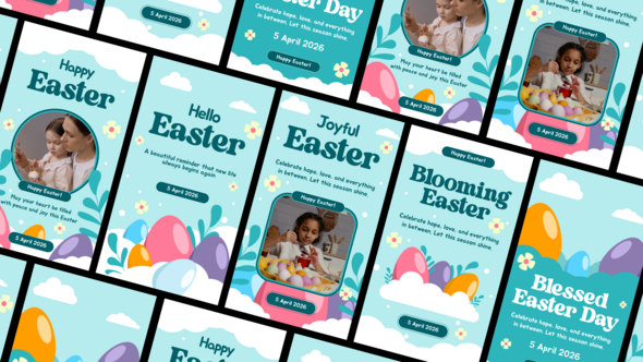 Photo of Easter Social Media After Effect – Videohive 62491685