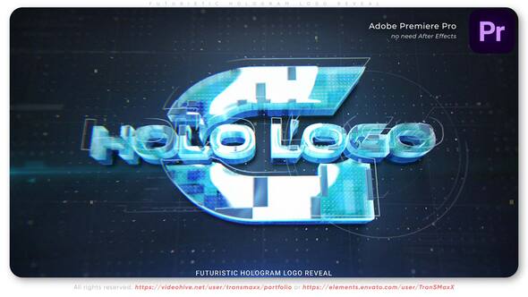 Photo of Futuristic Hologram Logo Reveal – Videohive 62581915