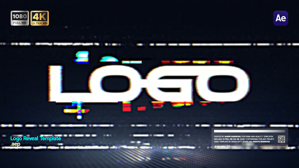 Photo of Glitch VHS Logo – Videohive 62471477