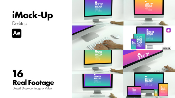 Photo of iMock-Up Desktop for After Effects – Desktop Screen Mockup Animation Template – Videohive 44762458