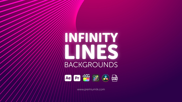 Photo of Infinity Lines Backgrounds – Endless Flow Line Motion Animation Pack – Videohive 45757176