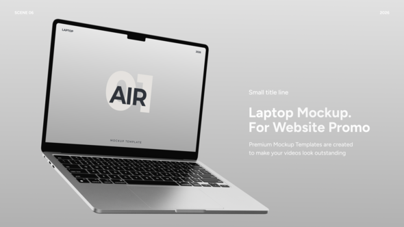 Photo of Laptop Mockup Pack – Videohive 62584446