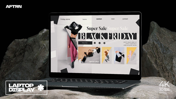 Photo of Laptop Mockup – Videohive 62540088