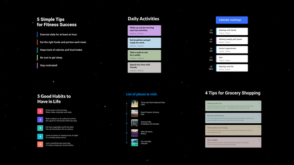 Photo of List Elements – Videohive 62563099