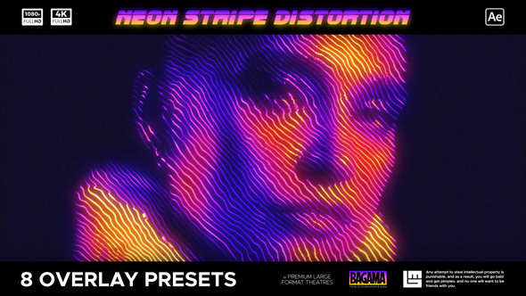 Photo of Neon Stripe Distortion – Videohive 62457724