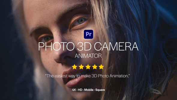 Photo of Photo 3D Camera Animator for Premiere Pro – 3D Camera Photo Animation Template – Videohive 38229749