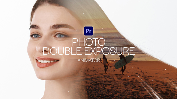 Photo of Photo Double Exposure Animator for Premiere Pro – Double Exposure Photo Animation Template – Videohive 37910162