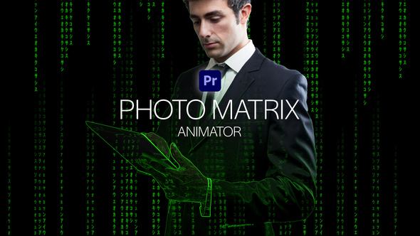 Photo of Photo Matrix Animator for Premiere Pro – Digital Matrix Photo Animation Template – Videohive 38020589