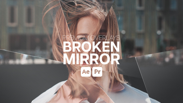 Photo of Premium Overlays Broken Mirror – Shattered Glass Motion Overlay Effects Pack – Videohive 43242371