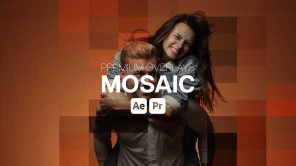 Photo of Premium Overlays Mosaic – Pixel Mosaic Glitch Motion Overlay Pack – Videohive 43146566