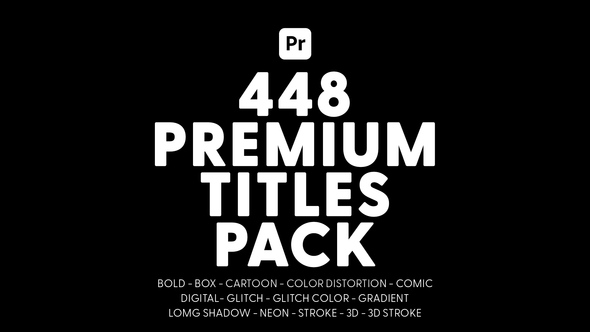 Photo of Premium Titles Pack for Premiere Pro – Modern Text Animation Motion Titles Pack – Videohive 38893922