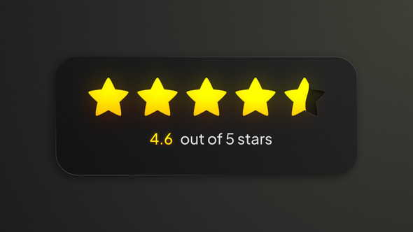 Photo of Ratings&Reviews Neumorphic Infographics – Videohive 62471550