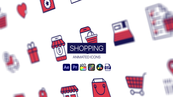 Photo of Shopping Animated Icons – Ecommerce Motion Icons Animation Pack – Videohive 44952124