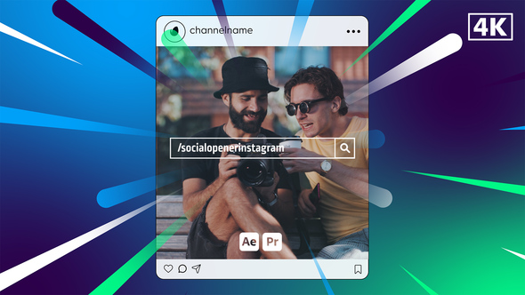 Photo of Social Opener Instagram – Story Style Social Promo Animation Template – Videohive 45872033