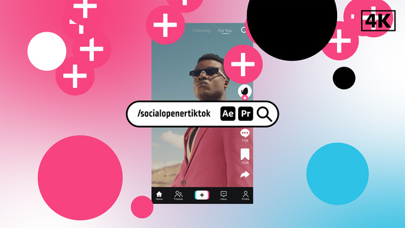 Photo of Social Opener TikTok – Vertical Social Media Promo Animation Template – Videohive 45914372