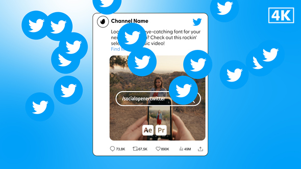 Photo of Social Opener Twitter – Modern Social Media Intro Animation Template – Videohive 45970553