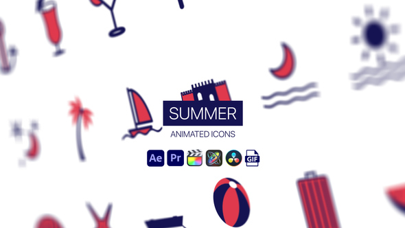 Photo of Summer Animated Icons – Bright Summer Motion Icons Animation Pack – Videohive 44952192