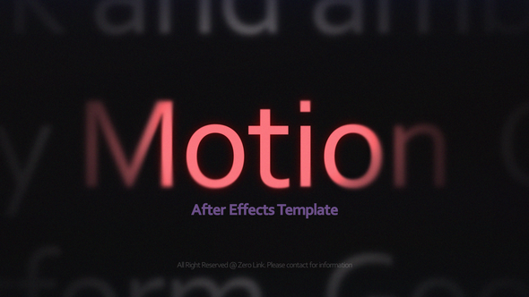 Photo of Text Focus Intro – Videohive 62527748