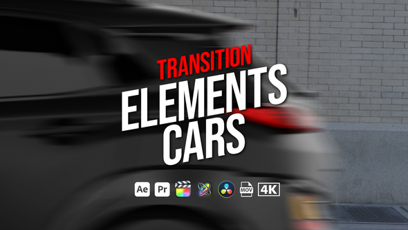 Photo of Transition Elements Cars – Animated Vehicle Motion Elements Pack – Videohive 45403701
