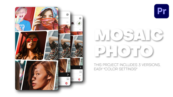 Photo of Vertical Mosaic Photo Reveal – Videohive 62495802