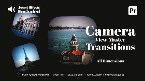 Photo of Camera Transitions For Premiere Pro – Videohive 62519638