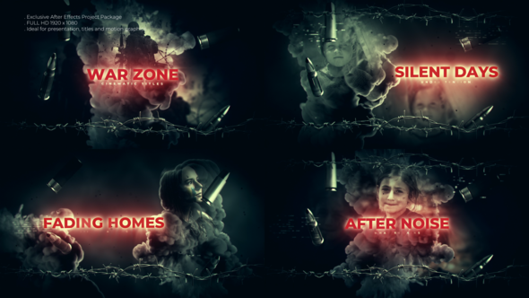Photo of War Zone Cinematic Titles – Videohive 62520464