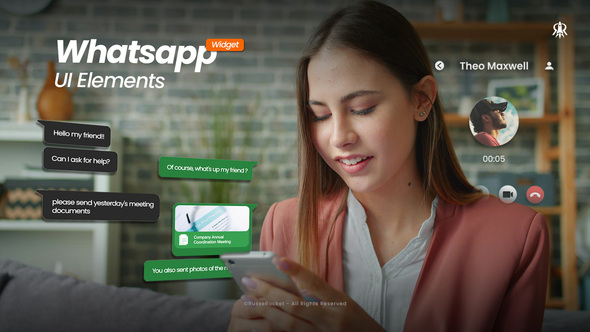 Photo of WhatsApp UI Elements – Videohive 62491361