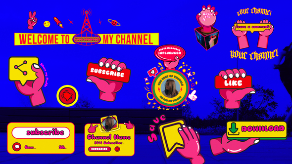Photo of Youtube Assets Vector – Videohive 62575480
